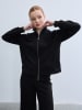 BGN Sweatjacke in Schwarz