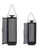 Garden Spirit Laterne in Schwarz - (H)59 cm
