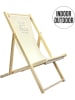 Garden Spirit Ligstoel "La Vie Est Belle" beige - (B)55 x (H)79 x (D)94 cm