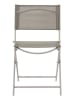 Garden Spirit Klapstoel beige - (B)50 x (H)80 x (D)46 cm