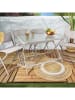 Garden Spirit Tuintafel "Formantera" beige - (B)110 x (H)75 x (D)70 cm
