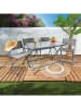 Garden Spirit Gartentisch ''Formantera'' in Grau - (B)110 x (H)75 x (T)70 cm