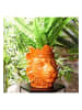 Garden Spirit Pflanzenhalter "Lion" in Orange - (B)30 x (H)35 x (T)29 cm