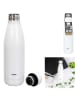 COOK CONCEPT Edelstahl-Isolierflasche in Weiß - 500 ml