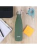 COOK CONCEPT Edelstahl-Isolierflasche in Khaki - 500 ml