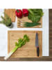 COOK CONCEPT Snijplank bamboe - (B)44 x (D)33,5 cm