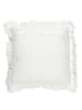 Garden Spirit Kussen "Gaufre" wit - (L)40 x (B)40 cm