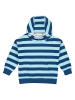 Fred´s World by GREEN COTTON Hoodie "Stripe" in Dunkelblau/ Hellblau