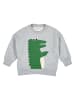 Fred´s World by GREEN COTTON Sweatshirt "Hello" in Grau