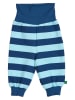 Fred´s World by GREEN COTTON Spodnie dresowe "Stripe" w kolorze błękitno-granatowym