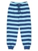 Fred´s World by GREEN COTTON Spodnie dresowe "Stripe" w kolorze błękitno-granatowym