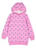 Fred´s World by GREEN COTTON Hoodiekleid "Flower" in Rosa