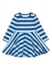 Fred´s World by GREEN COTTON Kleid "Stripe" in Hellblau/ Dunkelblau