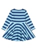 Fred´s World by GREEN COTTON Kleid "Stripe" in Hellblau/ Dunkelblau