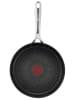 Tefal 2tlg. Set: Edelstahl-Schmorpfanne "Cook Smart" - Ø 25 cm