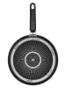 Tefal Patelnia "Day by day on" w kolorze czarnym do naleśników - Ø 25 cm