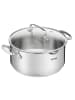 Tefal 2-delige set: roestvrijstalen pan met deksel "Duetto" - Ø 16 cm
