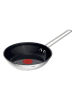 Tefal Pan "Nordica" zilverkleurig/zwart - Ø 20 cm