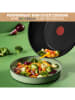 Tefal Patelnia wok "Renew on" w kolorze czarnym - Ø 28 cm