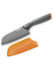 Tefal Nóż santoku "Fresh Kitchen" w kolorze szarym - 12 cm