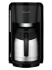 Rowenta Thermo-Filterkaffeemaschine "Adagio" in Schwarz/ Silber - 1,25 l