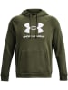Under Armour Bluza "Rival" w kolorze khaki