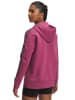 Under Armour Fleecehoodie in Pink