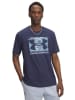 Under Armour Trainingsshirt "Camo" donkerblauw