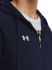 Under Armour Bluza "Rival" w kolorze granatowym