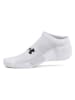 Under Armour 3-delige set: sportsokken "No Show" wit