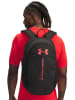 Under Armour Rugzak "Hustle Lite" zwart/rood - (B)12 x (H)19 x (D)8 cm