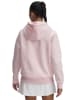 Under Armour Fleece hoodie lichtroze