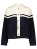 Gant Cardigan in Creme/ Dunkelblau