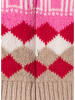 Maerz Muenchen Wollen trui beige/roze/rood