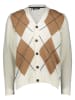 Maerz Muenchen Cardigan in Creme/ Hellbraun