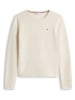 Tommy Hilfiger Wełniany sweter w kolorze kremowym
