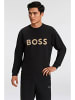 BOSS GREEN Sweatshirt in Schwarz