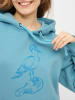 Derbe Hoodie in Hellblau