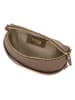 Mia Tomazzi Leren heuptas "Perugino" taupe - (B)23 x (H)13 x (D)2 cm