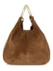 Mia Tomazzi Leder-Schultertasche ''Tarabella'' in Braun - (B)34 x (H)30 x (T)11 cm