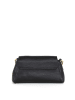 Mia Tomazzi Leder-Umhängetasche "Berbera" in Schwarz - (B)27 x (H)16 x (T)8 cm