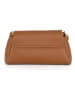 Mia Tomazzi Leder-Umhängetasche ''Berbera'' in Hellbraun - (B)27 x (H)16 x (T)8 cm