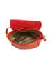 Lia Biassoni Leren schoudertas "Mella" oranje - (B)24 x (H)20 x (D)9 cm