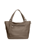 Lia Biassoni Leren schoudertas "Alserio" beige - (B)42 x (H)26 x (D)14 cm