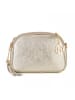 Lia Biassoni Leder-Umhängetasche "Flumendosa" in Gold - (B)23 x (H)17 x (T)7 cm