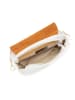Lia Biassoni Leder-Umhängetasche "Tagliamento" in Weiß - (B)22 x (H)15 x (T)6 cm