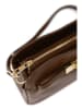 Mia Tomazzi Leren schoudertas ''Bentivoglio'' - (B)24 x (H)16 x (D)9 cm