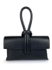 Lia Biassoni Leren handtas zwart - (B)23 x (H)13 x (D)6 cm