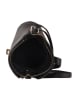 Lia Biassoni Leder-Umhängetasche in Schwarz - (B)22 x (H)26 x (T)12 cm