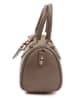 Lia Biassoni Leren handtas taupe - (B)22 x (H)17 x (D)13 cm